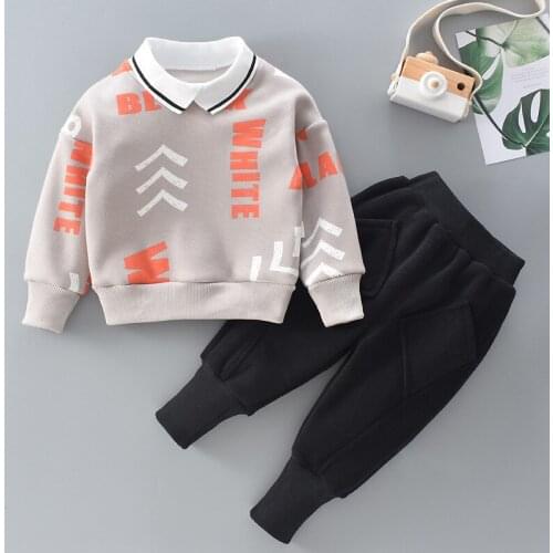 Autumn Winter New Contrast Color Children Striped College Wind Knit Top Factory Direct Sale Clothing