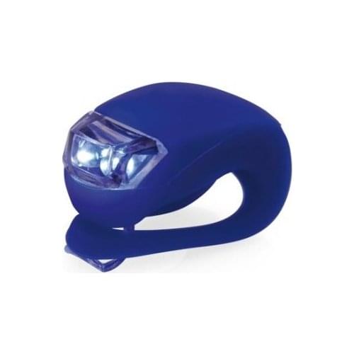 Silicone flashlight for bike