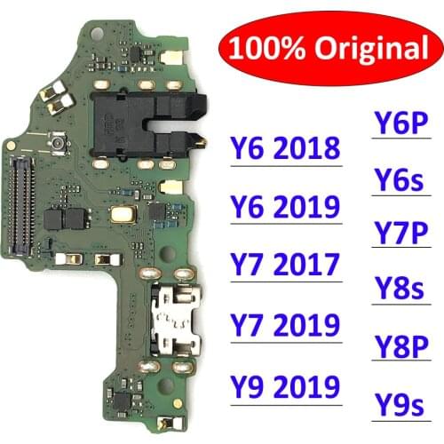 USB Charging Flex Cable Compatible For Huawei Y6 2017 MYA-L41 Dock Charger Port Connector Board Flex Part
