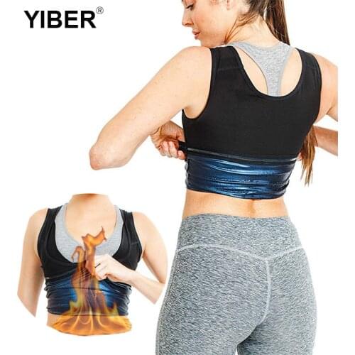 Women Neoprene Sweat Sauna Vest Body Shapers Slimming Tank Top Waist Trainer Shapewear Corset Gym Fitness Clothes Fat Burn