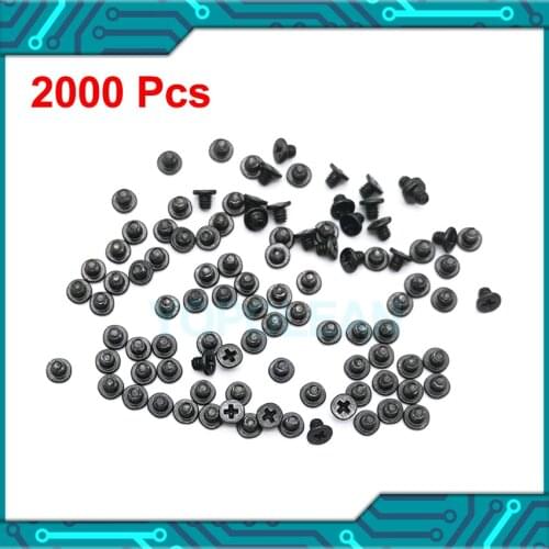 50 Sets Black Keyboard Screws For Macbook Pro Air Retina A1278 A1286 A1297 A1465 A1466 A1398 A1425 A1502