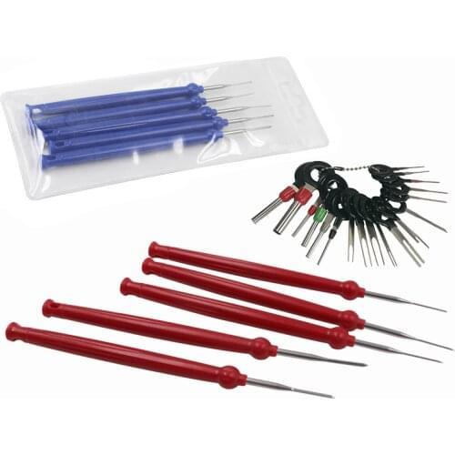 5Pcs/Set Automotive Wiring Harness Terminal Socket Plug Pin Removal Dismount Tool Kit