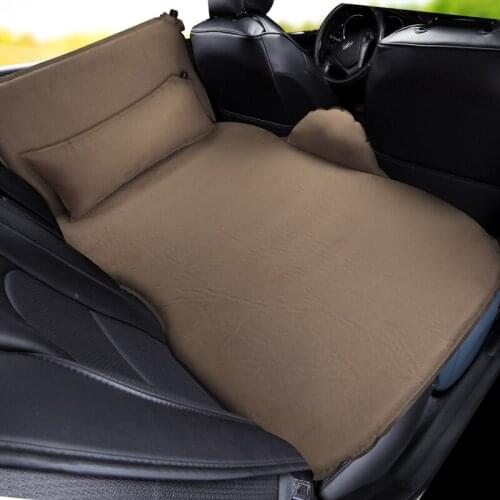 Car Travel Bed air mattress Inflatable Bed Automobile Rear Row camping Sleeping Floatation sofa SUV Automatic Air Matting Pad