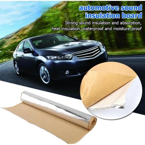 Alumina Fiber Car Heat Insulation Sound Deadening Mat Muffler Mat Universal Car Scratch and Wear Resistant Well Insulated