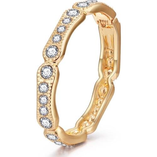 ORNAPEADIA Hot Sale Thin Bracelet for Women Niche Retro Vintage Palace Style Carved Diamond Gold-plated Bracelet Jewelry