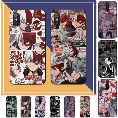 FHNBLJ Shoto Todoroki boku no hero academia Phone Case for RedMi note 7 8 9 6 5 4 X pro 8T 5A