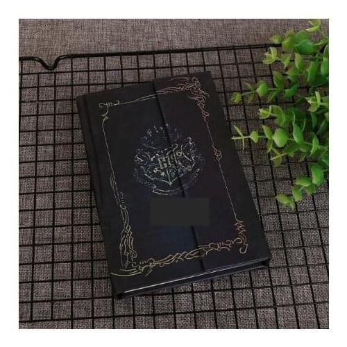 Harried Diary Vintage Notepad Hardfaced Magnetic Buckle Potter Student Calendar Planner for Children Gift