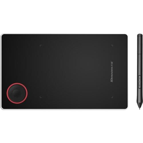 G50 5.15x3.5 Inches Digital Graphics Drawing Tablet 8192 Levels Pressure Writing Pad for Computer and Mobile Phone - Black