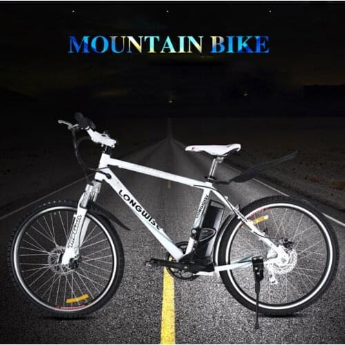 City electric bicycle 36V250W lithium battery brushless motor double disc brake adult bike