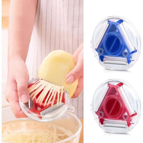 Hot sale 3 in 1 Peeler Slicer Stainless Steel Zesters Cutter Multi Stainless Steel Blade Grater New Kitchen accessories