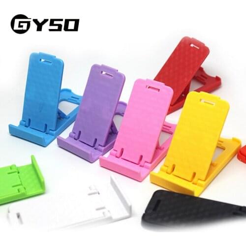 GYSO Order for gift Universal Mobile Phone Holder Phone Foldable Desk Mobile Phone Stand cell phone cellphone Stand Support