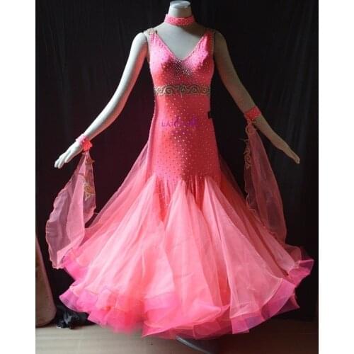 KAKA DANCE B1545,New Ballroom Standard Dance Dress,Waltz Ballroom Competition Dress,Girls Ballroom Dance Competition Dresses
