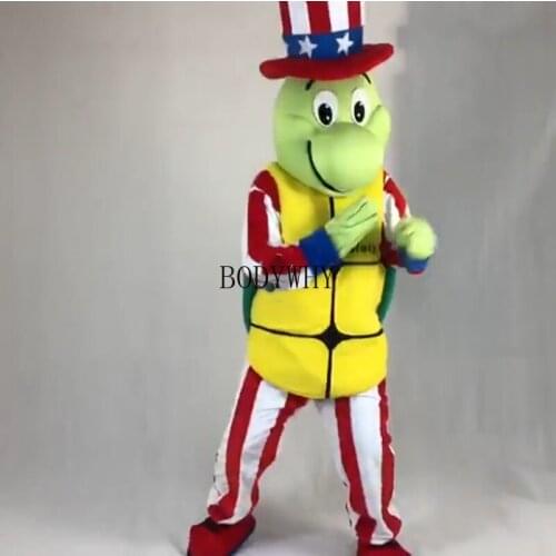 Mr. Turtle Mascot Costume Suits Cosplay Party Game Dress Outfits Clothing Advertising Promotion Carnival Halloween Xmas