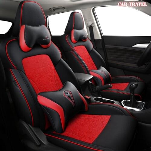 CARTRAVEL custom leather car seat cover for CHANGAN CS35 CS35 plus 2012-2021 years Automobiles Seat Covers