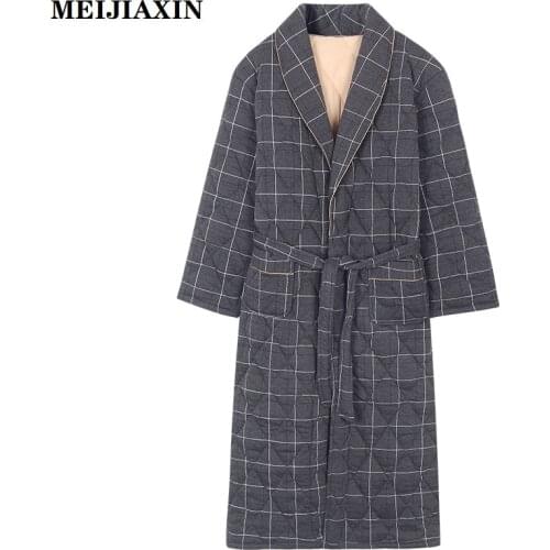 MEIJIAXIN Men's Long Robes