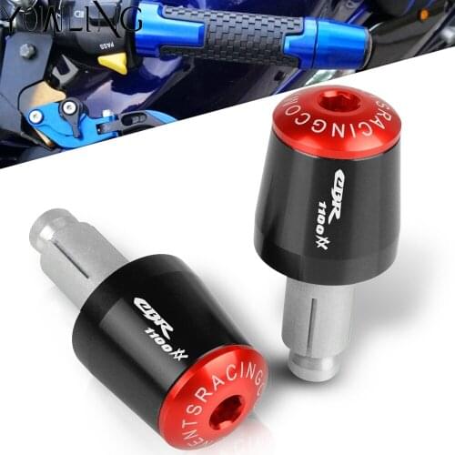 Motorcycle grips Bar End Plugs FOR Honda CBR1100XX BLACKBIRD CBR1100 XX CBR 1100 XX 1996-2007 Handle Handlebar Plug End Cap grip