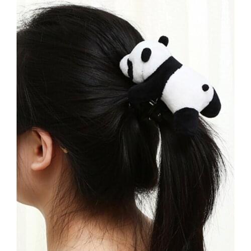 New Fluffy Plush Cartoon Stereoscopic Doll Dinosaur Animals Brooch for Women Couple Coat Accessories T21F