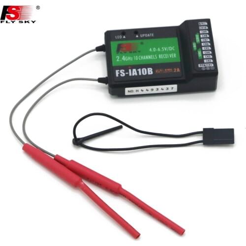 Flysky FS-IA10B FS IA10B 10ch Receiver for Transmitter FS-I10 FS-I6S FPV RC Helicopter Plane Quadcopter drone