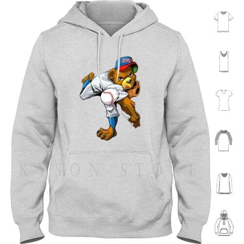 The Strongest Arm In Chi-Town Hoodies Long Sleeve Baseball Chicago Sports Pitching Diamond Ball Althetlc Chi