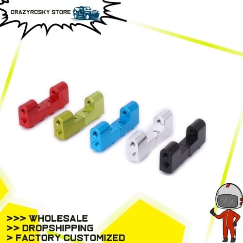 2PCs Alloy Servo Mount For Rc Hobby Model Car 1-12 Wltoys 12428 12423 FY03 Monster Truck Short Course s-Course Off-Road