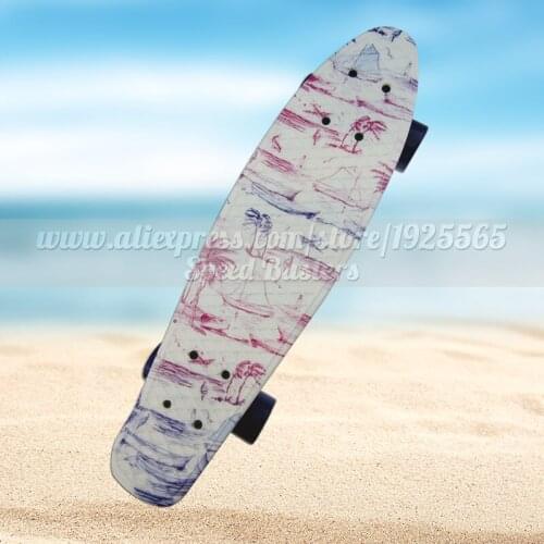 22"peny board original complete Skateboard Retro Mini Skate long board cruiser longboard skate long board wheels ruedas de skate