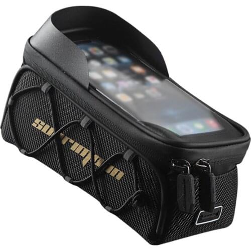 Bicycle Bag Mountain Bike Front Beam Bag Upper Tube Waterproof Mobile Phone Bag Saddle Bag Riding Equipment