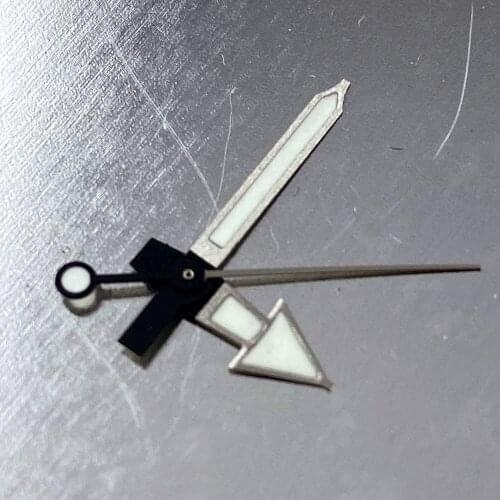 Super luminous C1 C3 watch hands parts fit for SKX 4R35 7S26 NH35 NH36 automatic movement wristwatch needles arrow 5.0