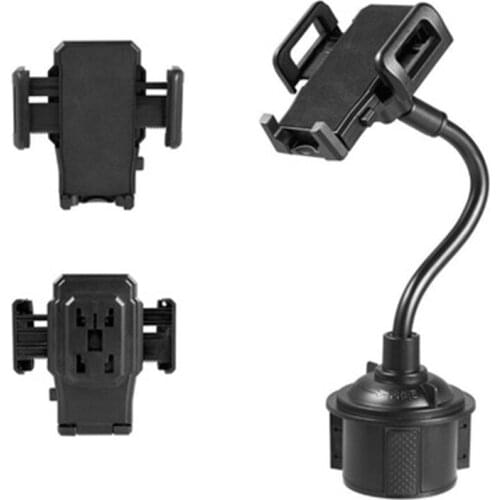 Universal Water Cup 360 Adjustable Car Mount Gooseneck Cup Holder Cradle for Intelligent Mobile Phone Cell Phones
