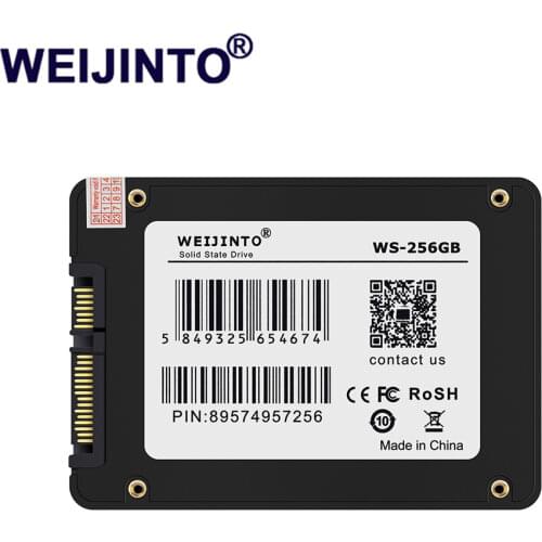 WEIJINTO SSD 60GB 120GB 240GB 64GB 2.5inch SATA3 III Internal Solid State Drive Hard Disk Disc 128GB 256GB for Laptop Desktop