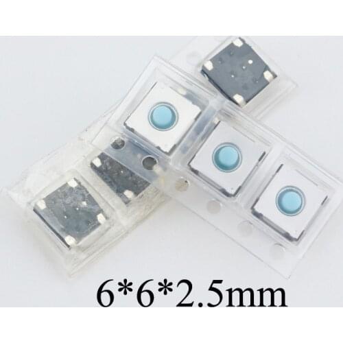 YuXi 2pcs 6*6*2.5mm Mouse Microswitch Patch for Xiaomi Microsoft Arc Touch Sculpt Blue Shadow 4000