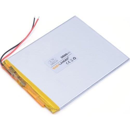 3282123 3.7V 3500MAH lithium Tablet polymer battery DIY mobile emergency power charging treasure battery