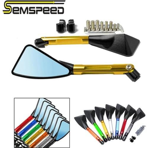 CNC Aluminum Rearview Side Mirror Motorcycle Mirrors For YAMAHA FZ6 FAZER FZ6R FZ8 MT-07 09/FZ-07 09 XJ6 N / XJ6 DIVERSION MT-01