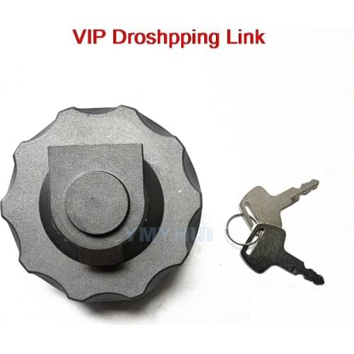For HYUNDAI R55/60-7/215/225/210-7/225-9 Fuel tank cap high-quality diesel tank cap anti-theft cap excavator accessories