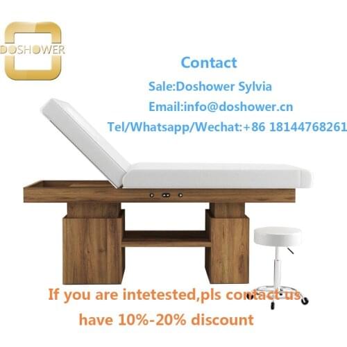 Beauty massge bed with hydraulique bed facial for therpy bed massager