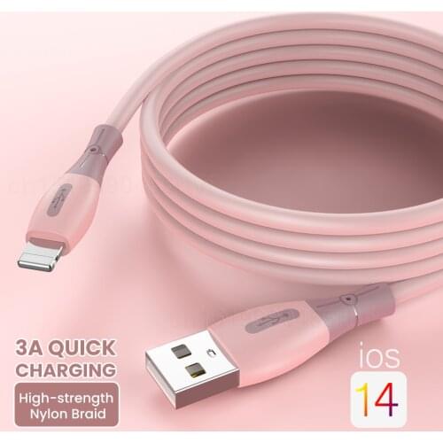 USB Type C Cable For iPhone 12 11 Micro USB C 3A Fast Charging Mobile Phone Android Charger Wire Cord For Xiaomi Samsung Huawei