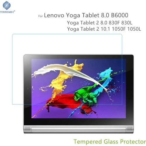 3Pack For Lenovo Yoga Tab5 Glass Screen protector For Lenovo YOGA Tablet 2 1050F 1051F 1050L Tempered Glass Films