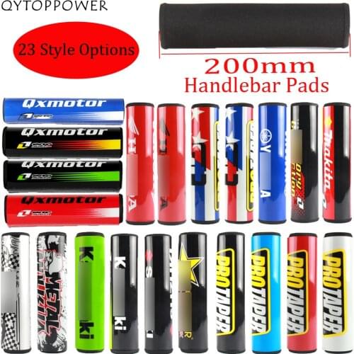 20cm 7/8" Handlebar Crossbar Bar Pad Round Bar Handlebars Pads Dirt Pit Bike Motocross Motorcycle ATV Quad Chest Protector