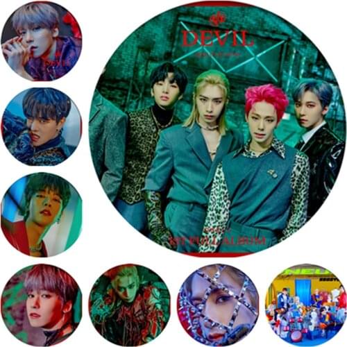 Free Shipping Kpop ONEUS Brooch RAVN LEE DO XION Badges For Clothes Backpack Decoration Pin Jewelry