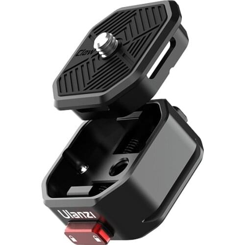 Ulanzi Claw Arca Swiss Quick Release Plate Mount Quick Instal System for DSLR Camera Gimbal Slider Tripod Head Mount