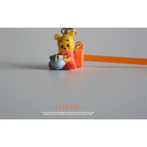 Disney 24piece 15cm winnie the pooh the cute pooh ear spoon figure collection toys Decorations DIY Materials toys