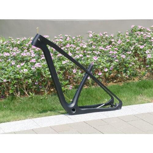 F-1 Full Carbon UD Matt Matte 29ER Mountain Bike Frame MTB 148mm * 12mm Thru Axle MTB Bicycle Frame 15.5" / 17.5" / 19" / 21"