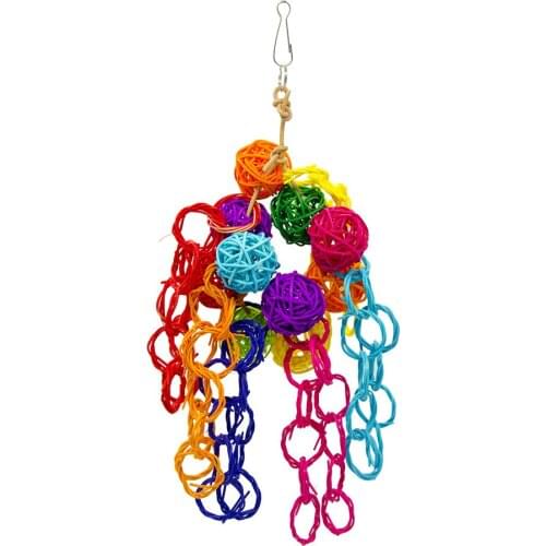 Parrots Toys For Bird And Pets Accessories Cockatiel Perch Budgie Parakeet Cage Decoration jouet pour oiseau juguetes loro