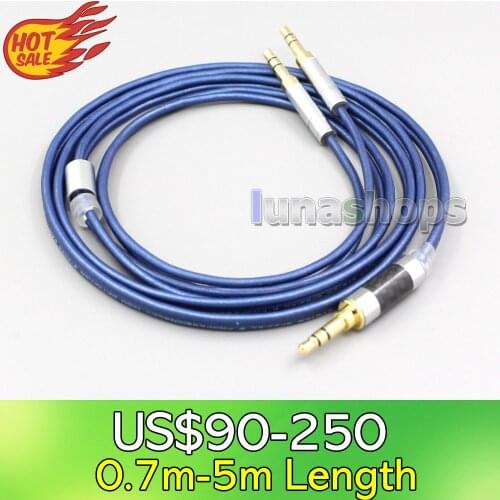 LN006799 2.5mm XLR 4.4mm High Definition 99% Pure Silver Earphone Cable For Final Audio D8000 AFDS D8000 pro Kennerton M12S