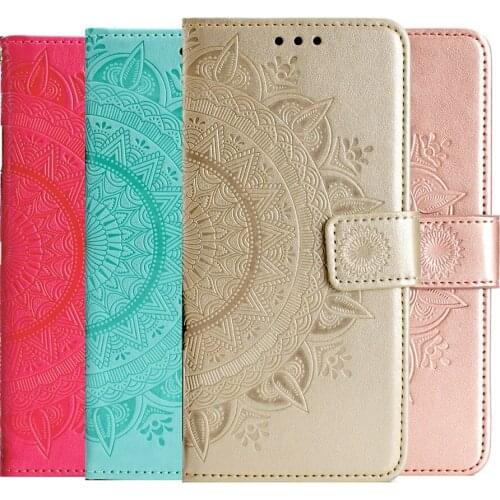 Fashion Totem Leather Wallet Flip Cover For Samsung Galaxy A51 A71 A50S A50 A70 A30 A30S A20 A20S A20E J4 J6 Plus 2018 A515 Case