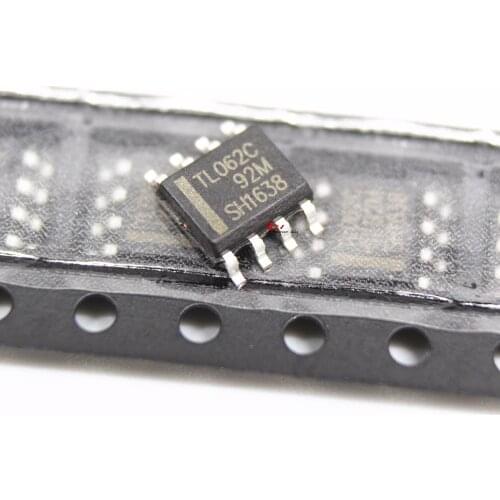 NEW 10PCS TL062 TL062C TL062CDR SOP-8 low-power operational amplifier chips