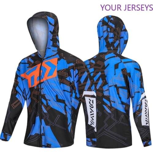 DAIWA Fishing Clothing Quick-Drying Coat Men UV Protection Waterproof Outdoor Fishing Shirt For Hiking Cycling Fishing Clothes