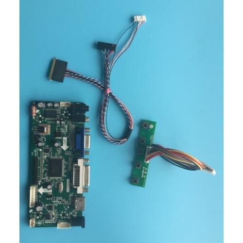 HDMI LED VGA controller board DVI kit DIY display for CLAA102NA0ACW monitor 1024X600 panel LCD M.NT68676 10.2" screen 30pin