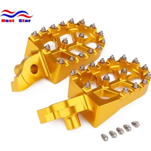 Foot Rests Footrest footpegs Pegs Pedals For SUZUKI RMZ250 2005-2007 RMZ450 2007-2009 RMZ 250CC 450CC
