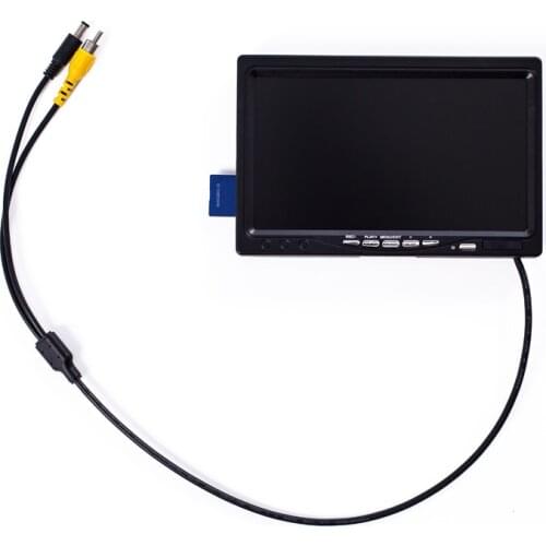 7inch 9inch monitor display with 8GB card DVR video recording fit underwater camera Industrial Camera WP90 WP70 WP9600 H1