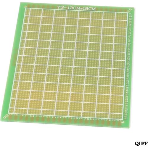 Drop Ship&Wholesale 12x18cm FR-4 Single Side DIY Soldering Prototype PCB Printed Circuit Board APR28